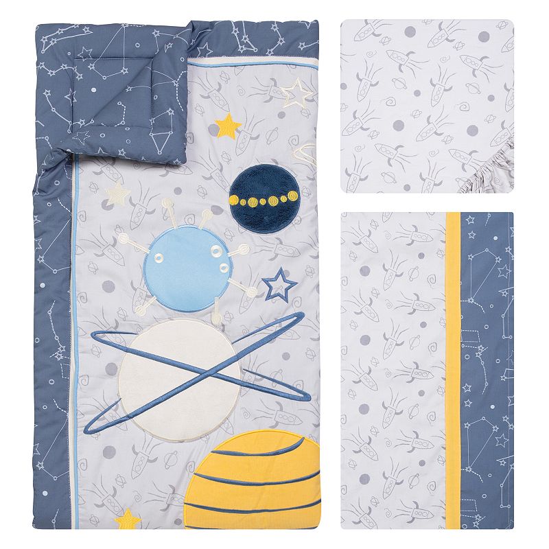 Trend Lab Galaxy 3-pc. Crib Bedding Set