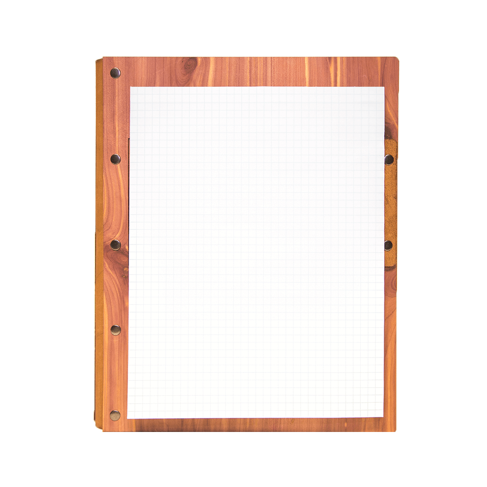 Wood Padfolio