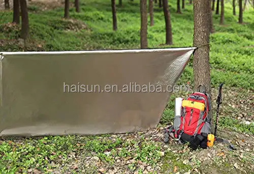 Custom Simple Reusable Waterproof Rescue Outdoor Thermal Survival Emergency Blanket