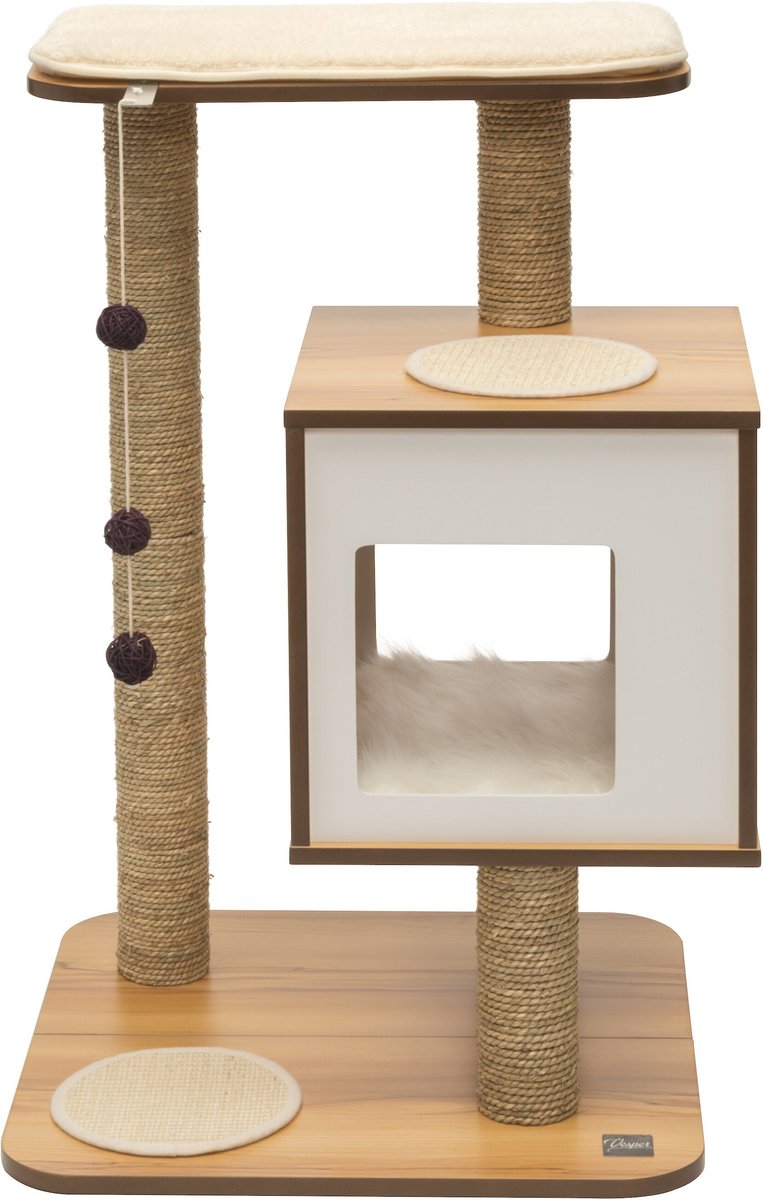 Vesper Base 32-in Modern Cat Tree and Condo