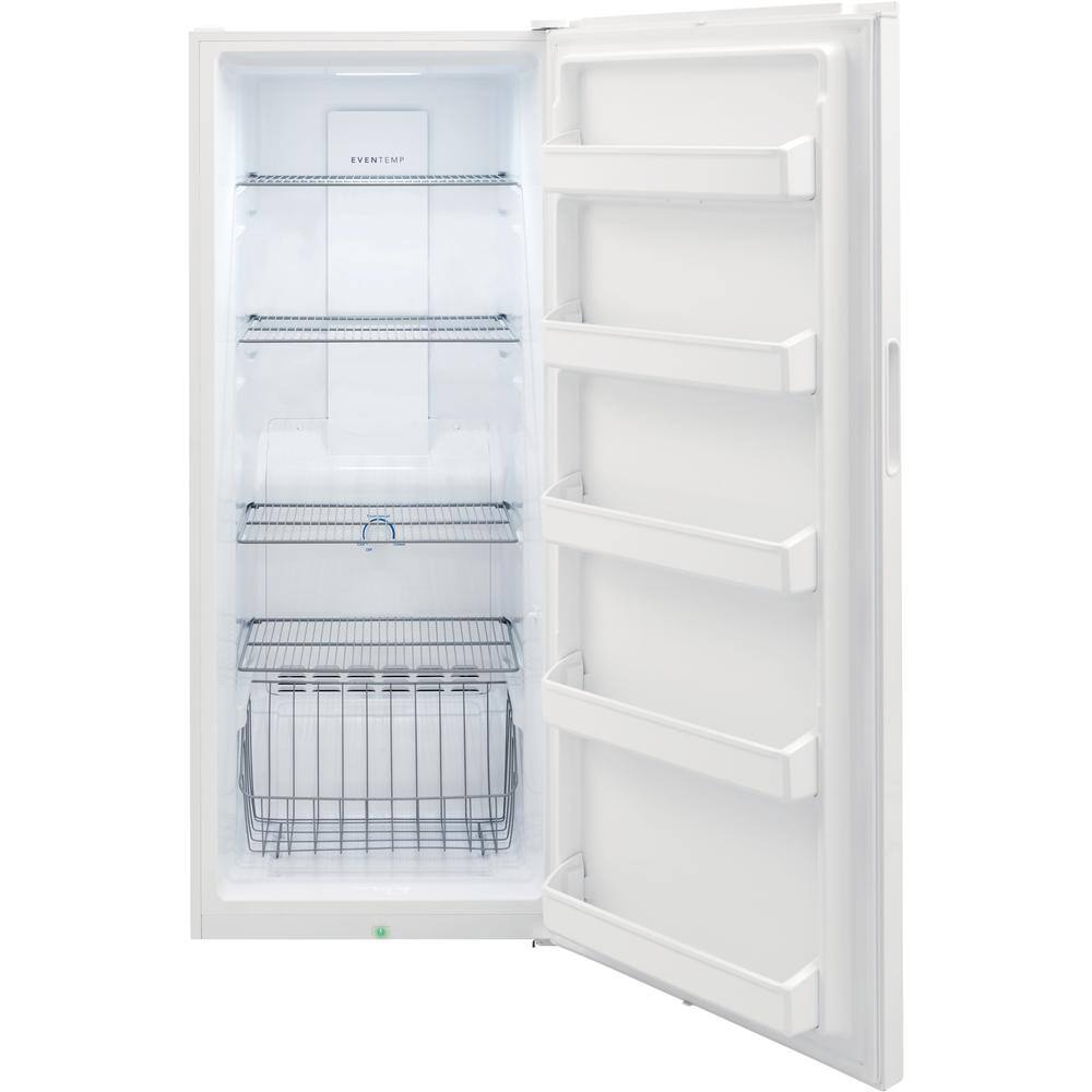 Frigidaire 27.8 in. 16 cu. Ft. Frost Free Defrost Garage Ready Upright Freezer FFFU16F2VW