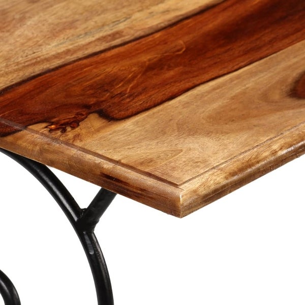 Exquisite Style Console Table Solid Sheesham Wood - 39.4