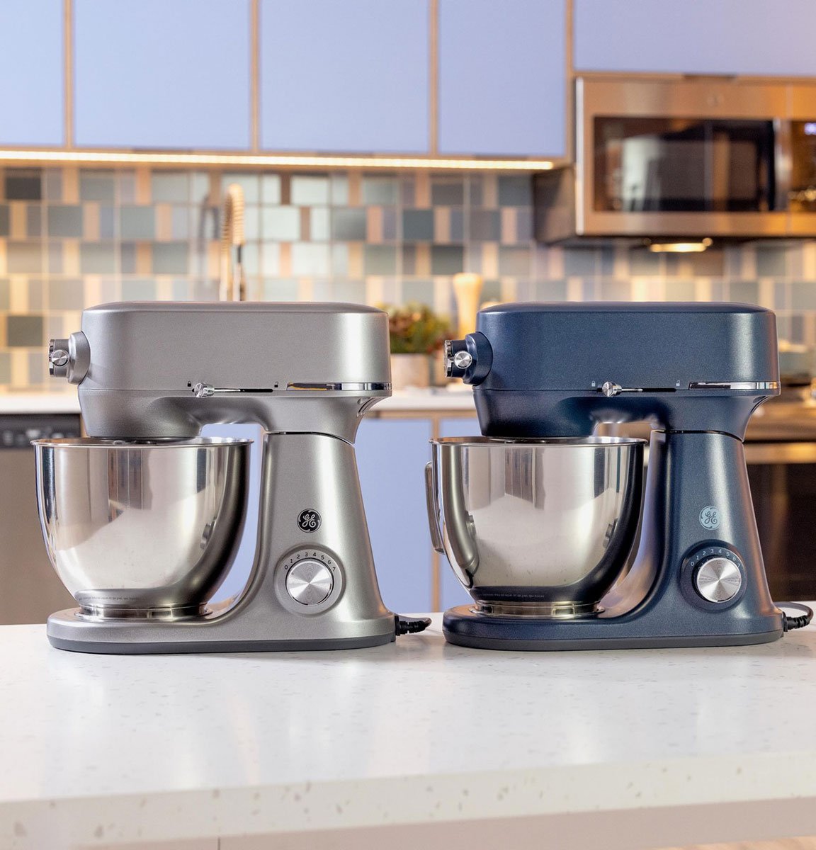 GE Sapphire Blue Stand Mixer