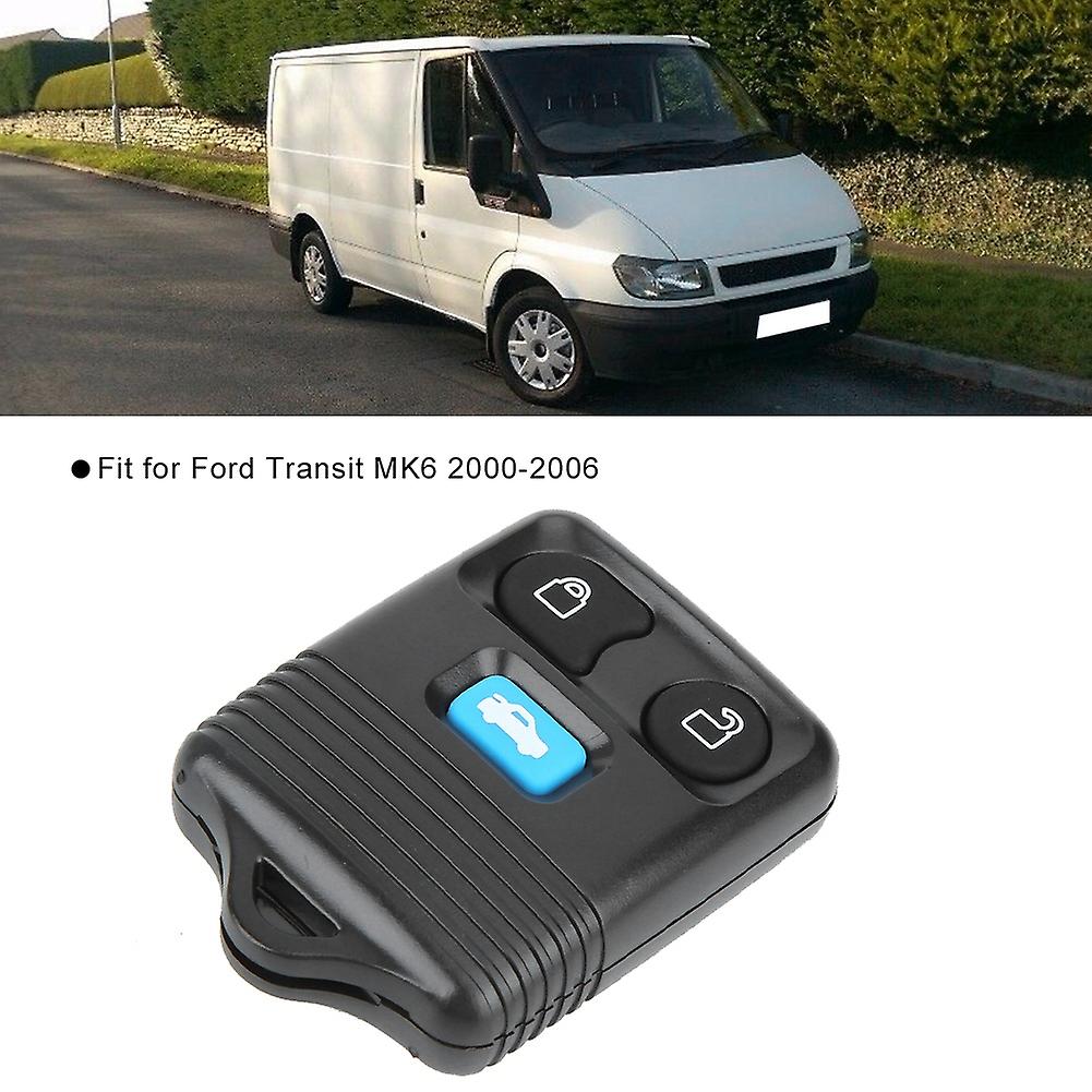 3 Button Car Keyless Wireless Remote Control Smart Key 433mhz Fit For Ford Transit Mk6 2000-200