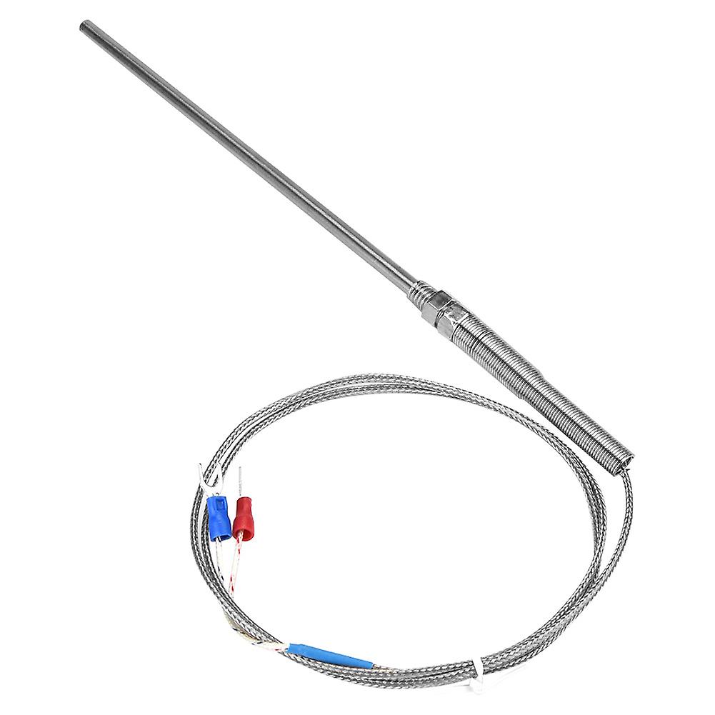 M8 Thread Type K Thermocouple 150mm Probe Temperature Sensor Wire 0-400 (1 M)