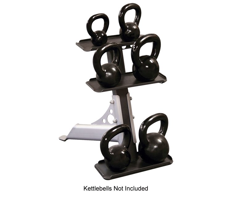 Body-Solid 3-Pair Kettlebell Rack