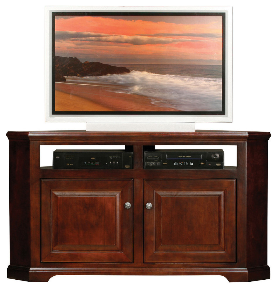 Eagle Furniture 56 quotSavannah Corner Entertainment Console   Transitional   Entertainment Centers And Tv Stands   by Eagle Furniture  Houzz