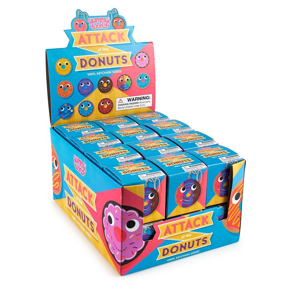 Yummy World Attack of the Donuts Keychain Series by Kidrobot