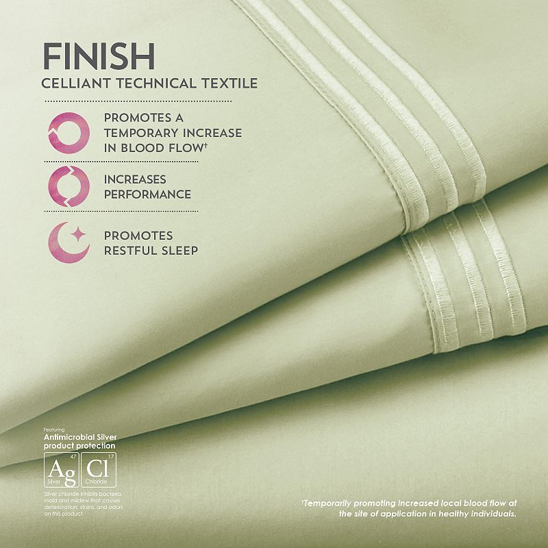 PureCare Celliant Hi-Performance Recovery Sheet Set or Pillowcase Set