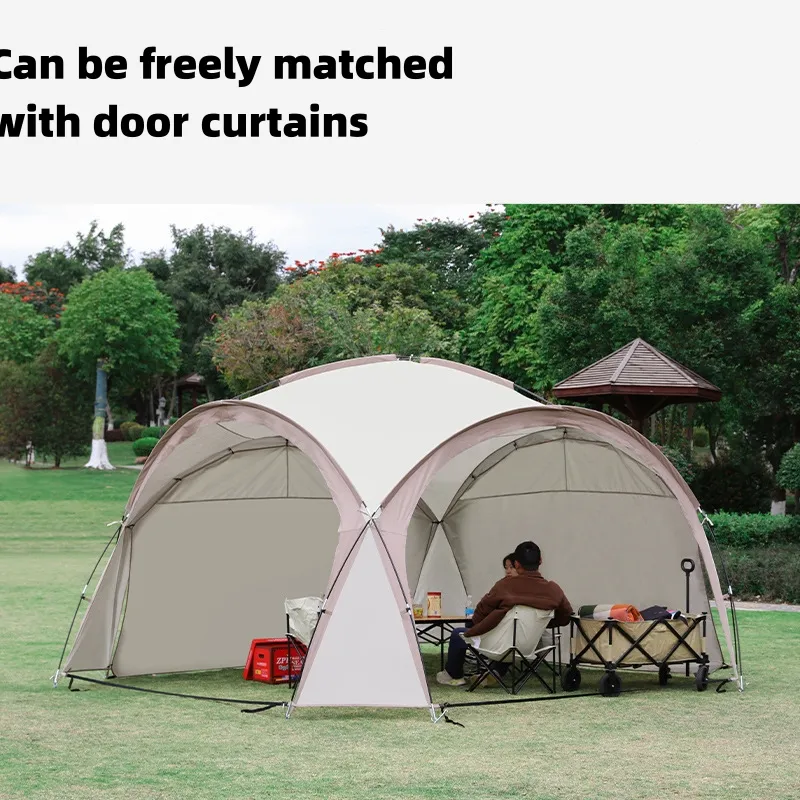 Oxford Waterproof Outdoor Tent Dome Canopy Luxury Family Camping Tents For 4 8 Person Events Sale