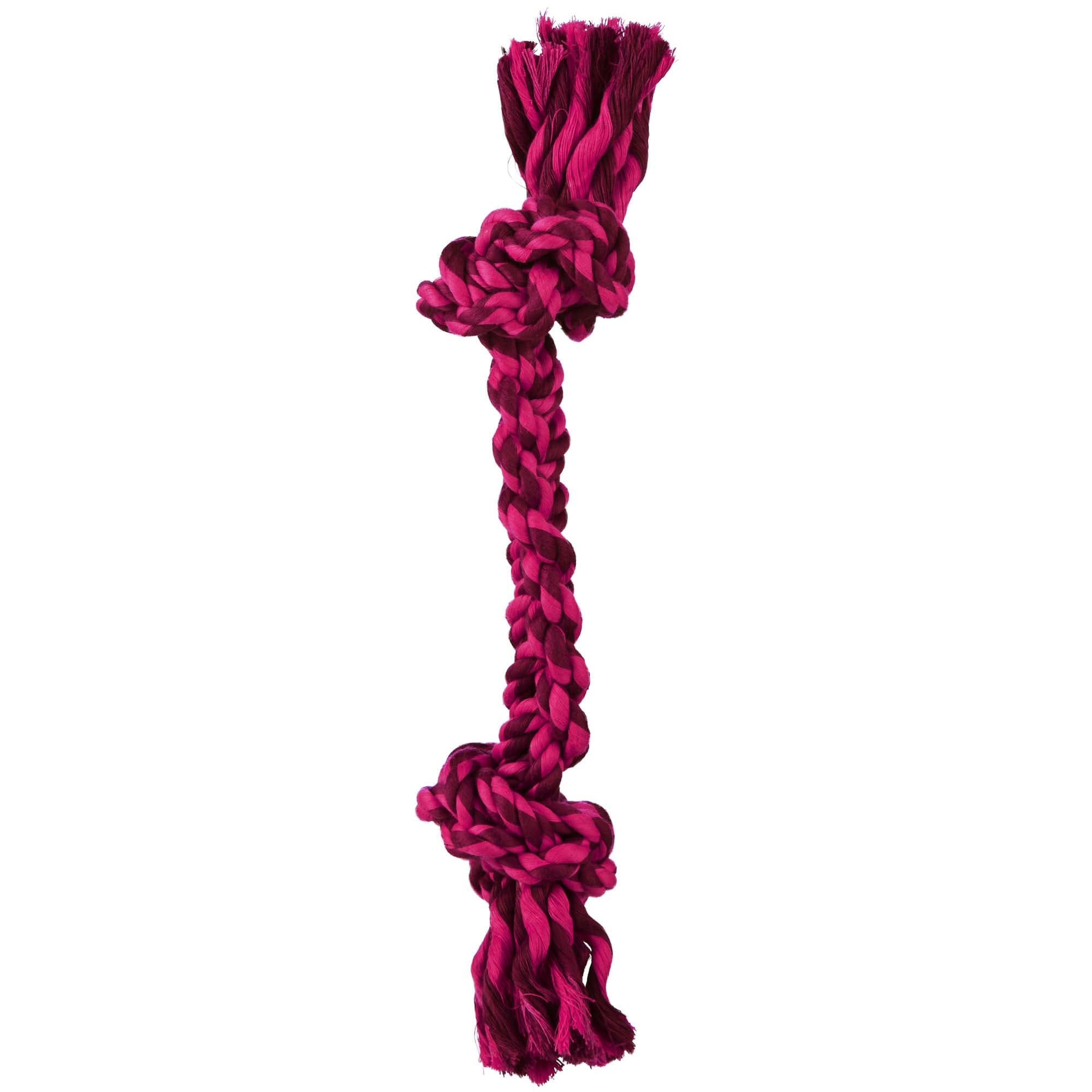 Leaps  Bounds Rope Tug Twisted Dog Toy in Assorted Colors， Medium