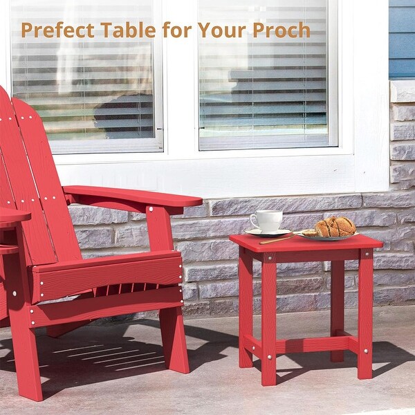 Outdoor Side Table，HDPS Small Outdoor Table