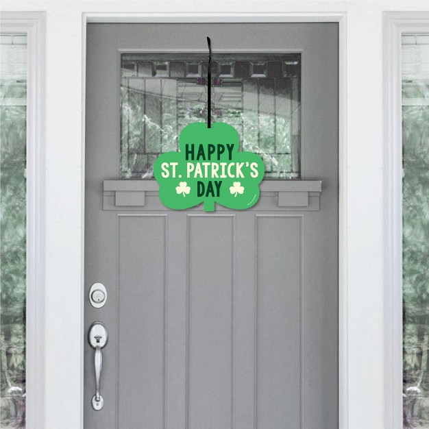 Big Dot Of Happiness St Patrick x27 s Day Hanging Porch Saint Paddy x27 s Day Party Outdoor Decorations Front Door Decor 1 Piece Sign