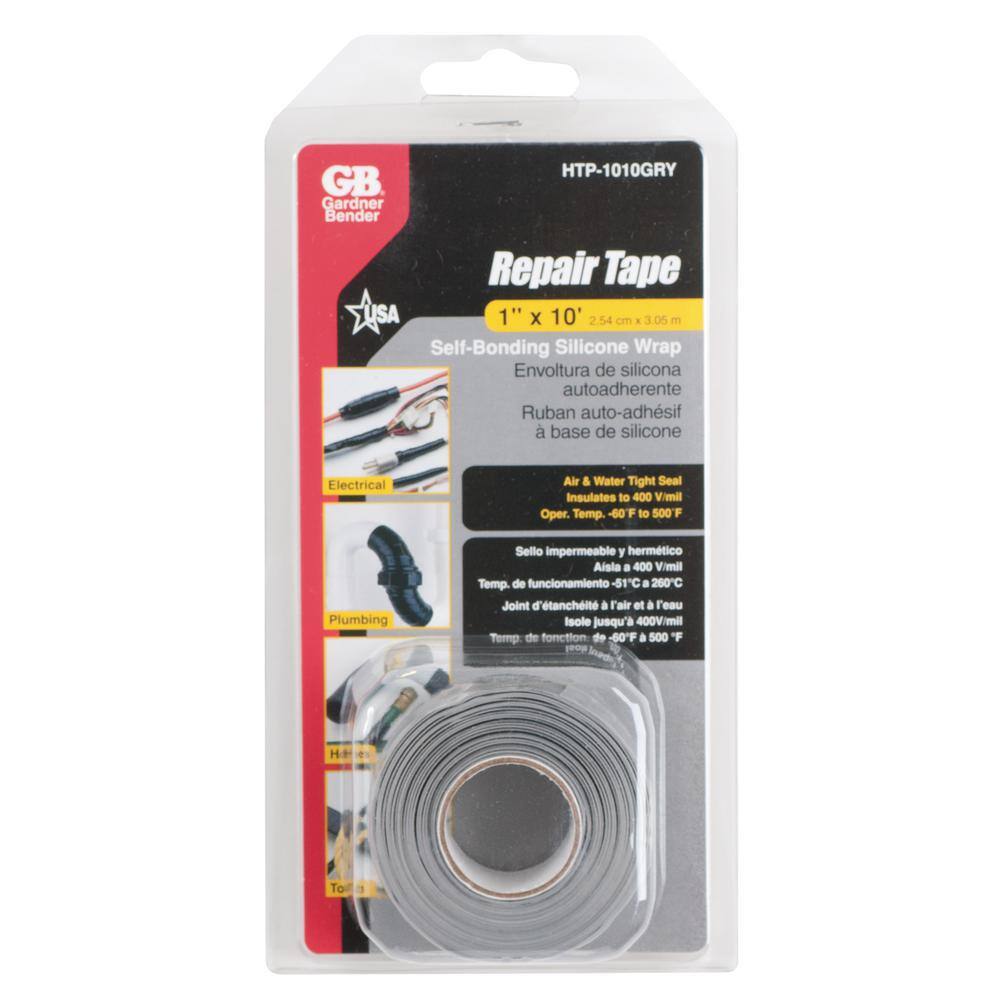 Gardner Bender 1 in. x 10 ft. Repair Tape Gray (Case of 5) HTP-1010GRY