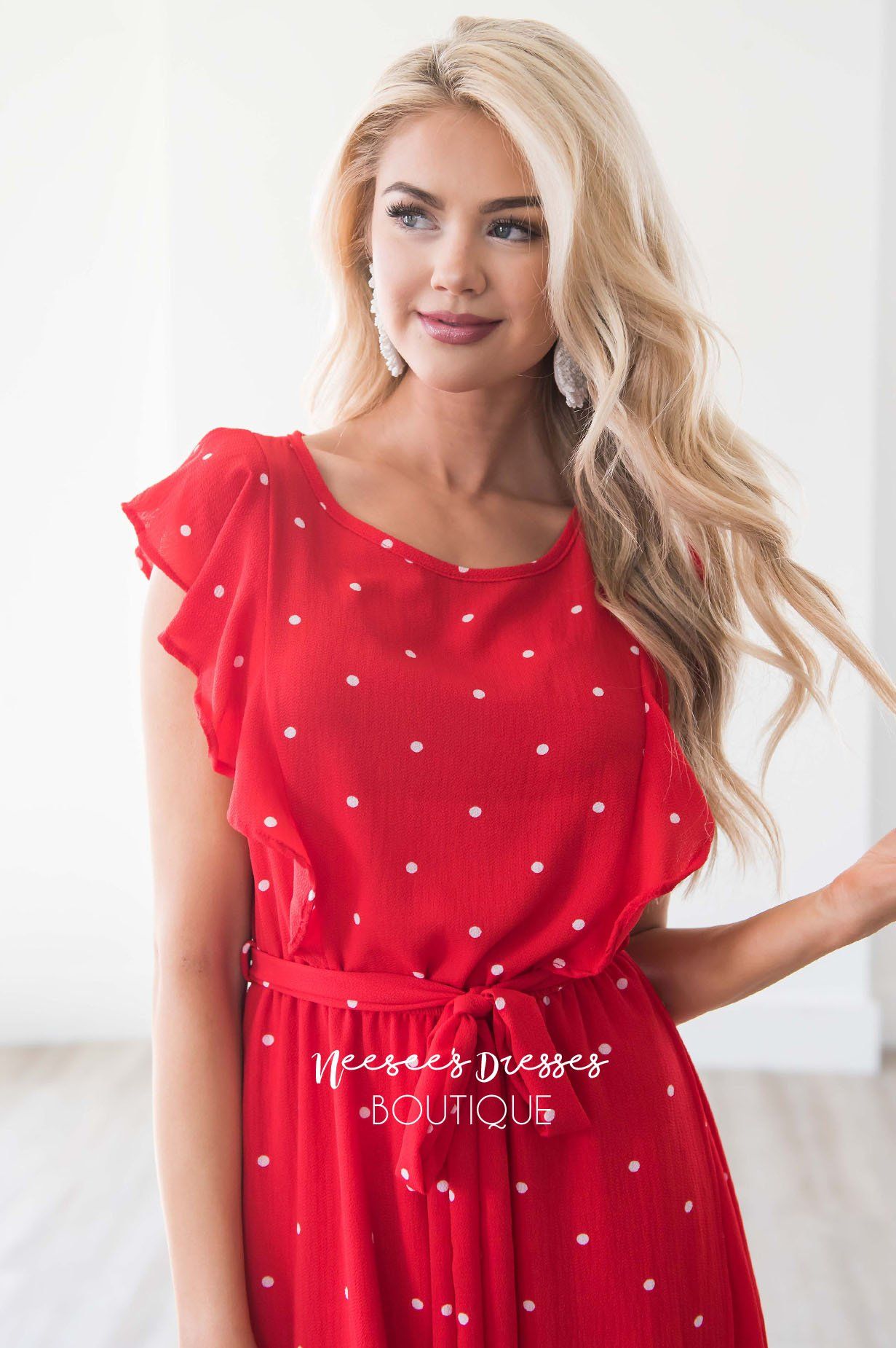 The Kynlei Polka Dotted Dress