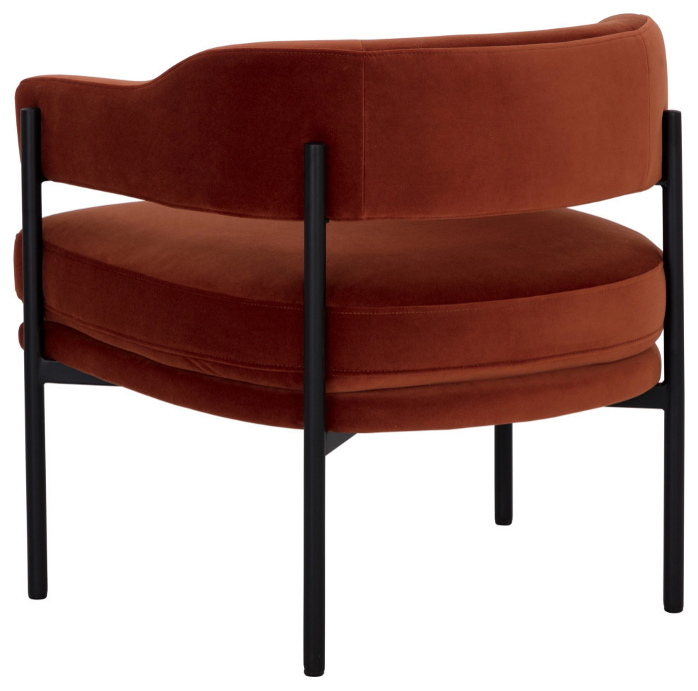 Lola Lounge Chair   Contemporary   Armchairs And Accent Chairs   by Sunpan Modern Home  Houzz