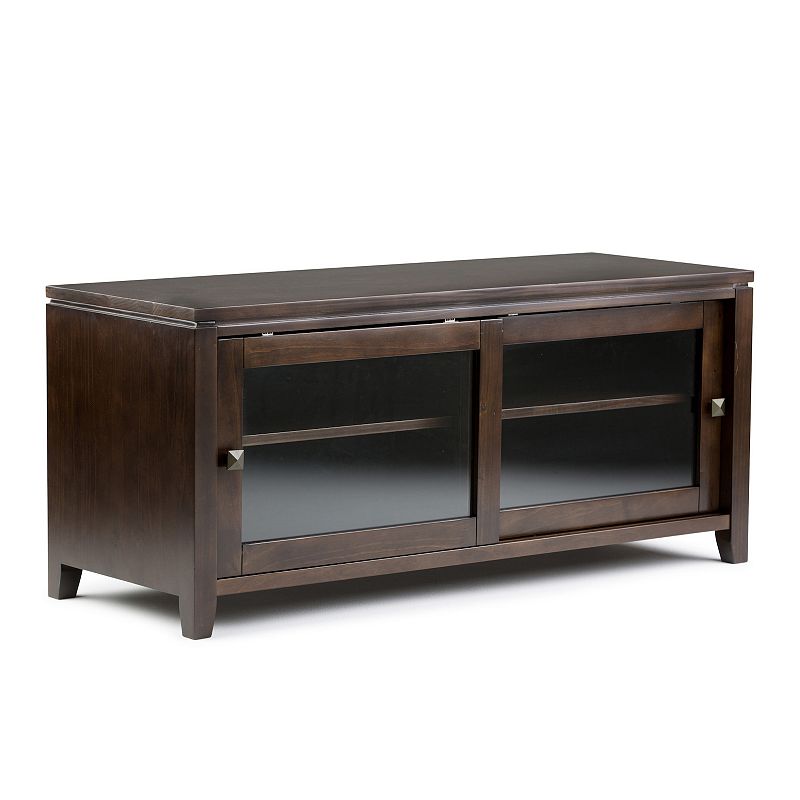 Simpli Home Cosmopolitan Contemporary TV Media Stand