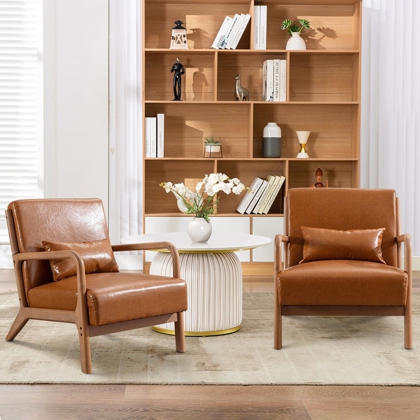 Aston Modern Solid wood Accent Chair