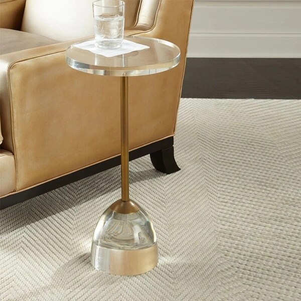 Acrylic Side Table Martini end table