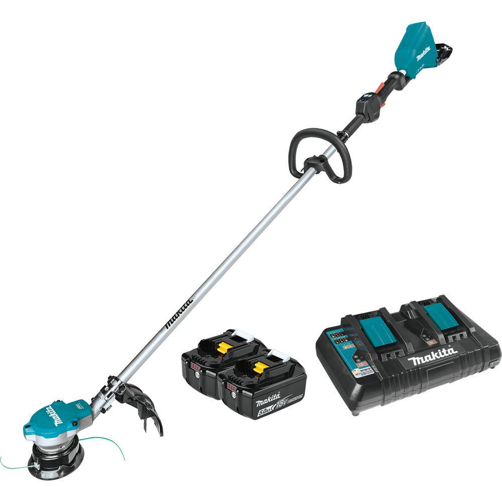 Makita 18V X2 (36V) LXT Lithium-Ion Brushless Cordless String Trimmer Kit (5.0 Ah) XRU15PT