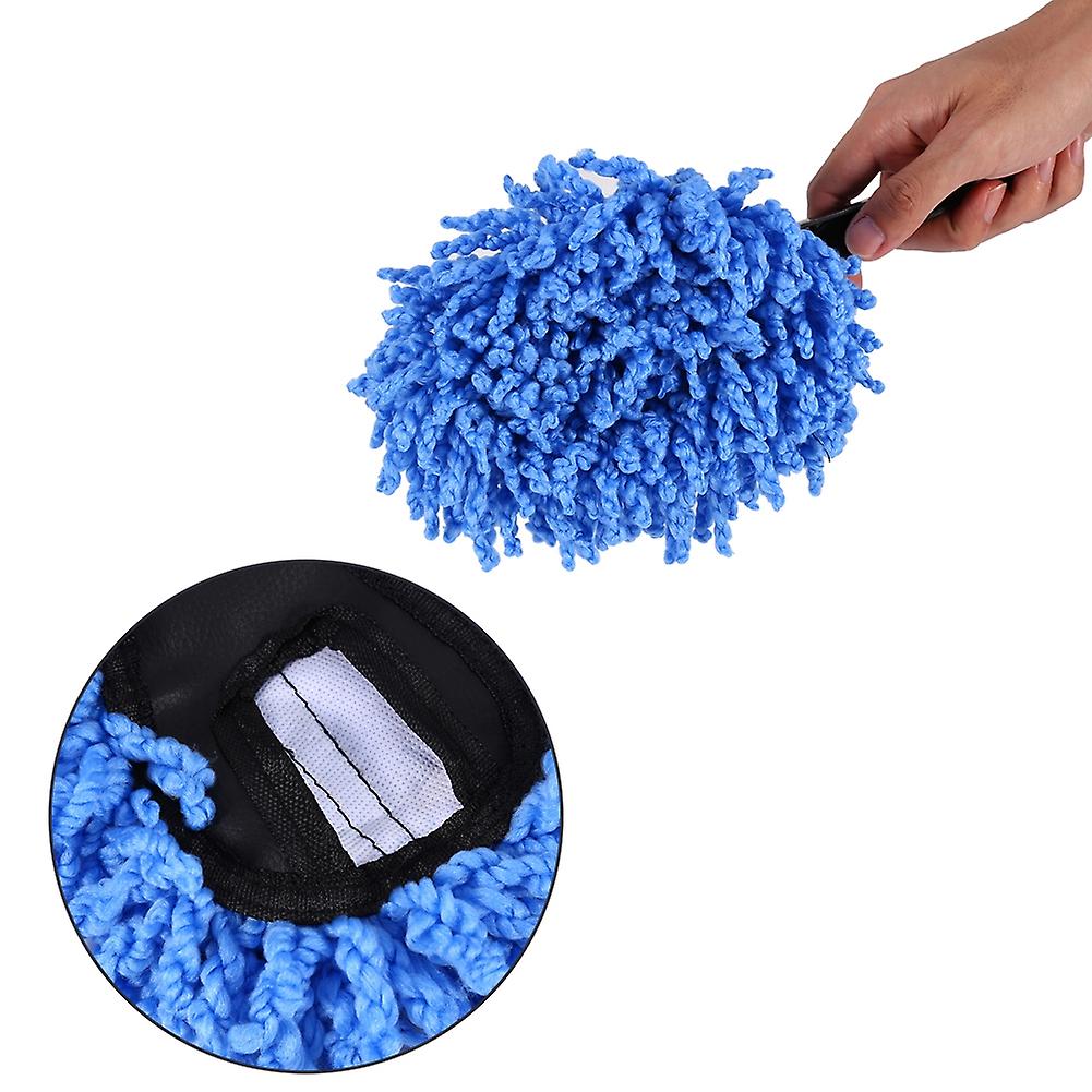 Microfiber Auto Window Wash Cleaner Long Handle Dust Car Cleaning Brush Care Towel Handy Washab