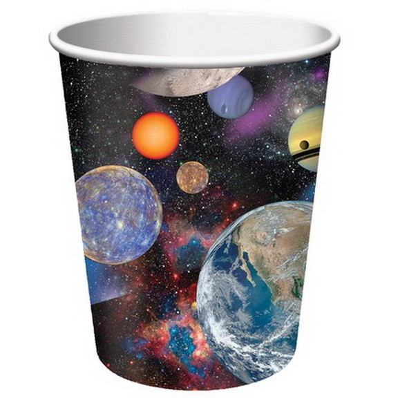 Creative Converting 375533 Space Blast 9 oz. Hot/C...