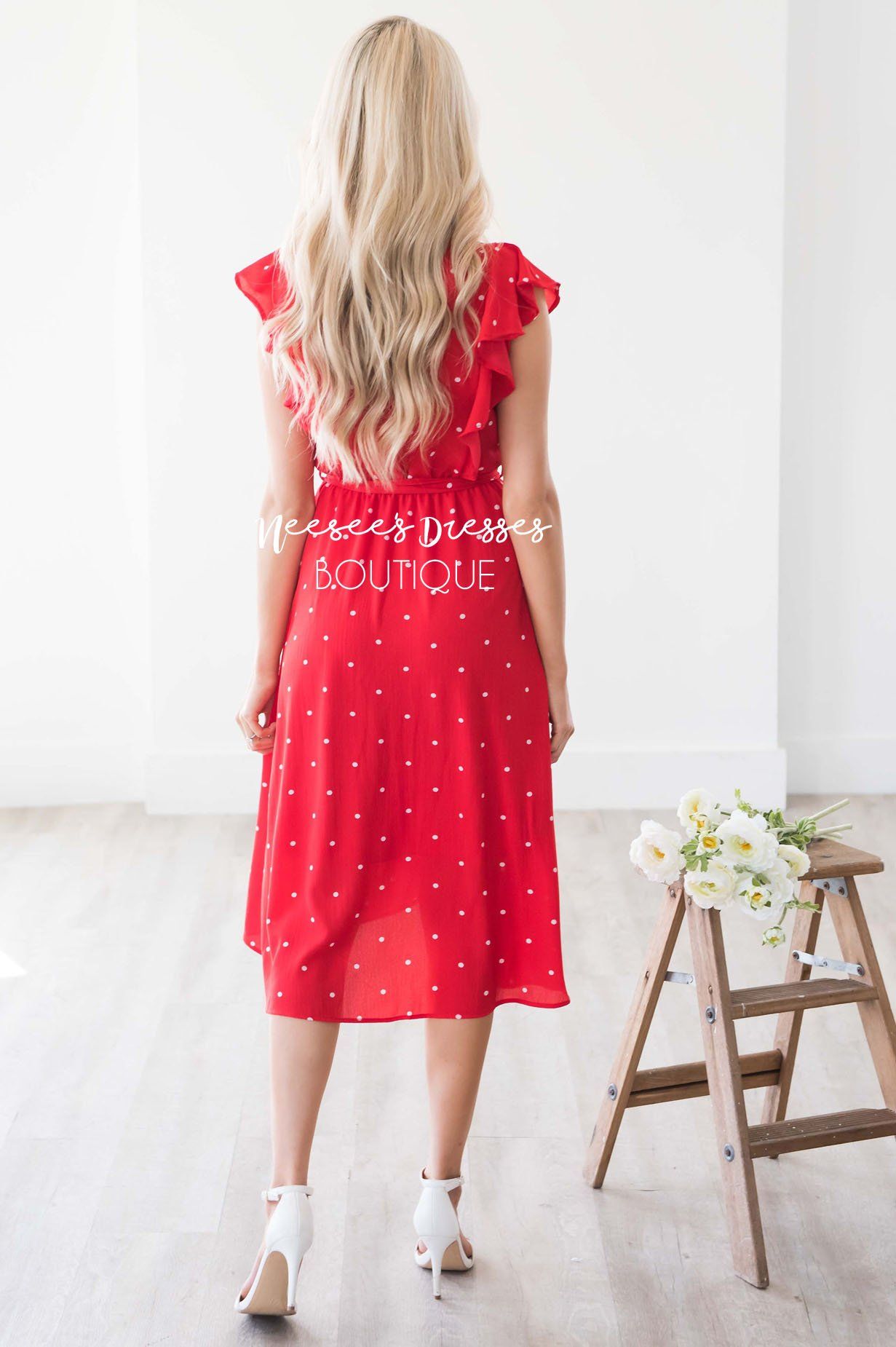 The Kynlei Polka Dotted Dress