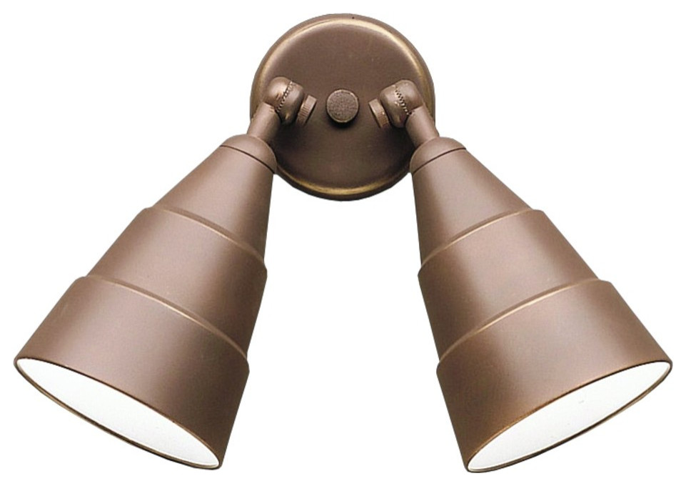 Kichler 6052 2 Light 11 quotOutdoor Wall Light   Transitional   Outdoor Wall Lights And Sconces   by Buildcom  Houzz