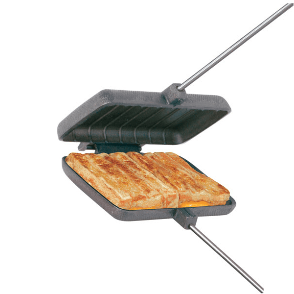 Rome Industries 8" Iron Rectangle Pie Iron