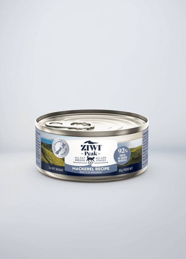 ZiwiPeak Grain Free Mackerel Recipe Canned Cat Food