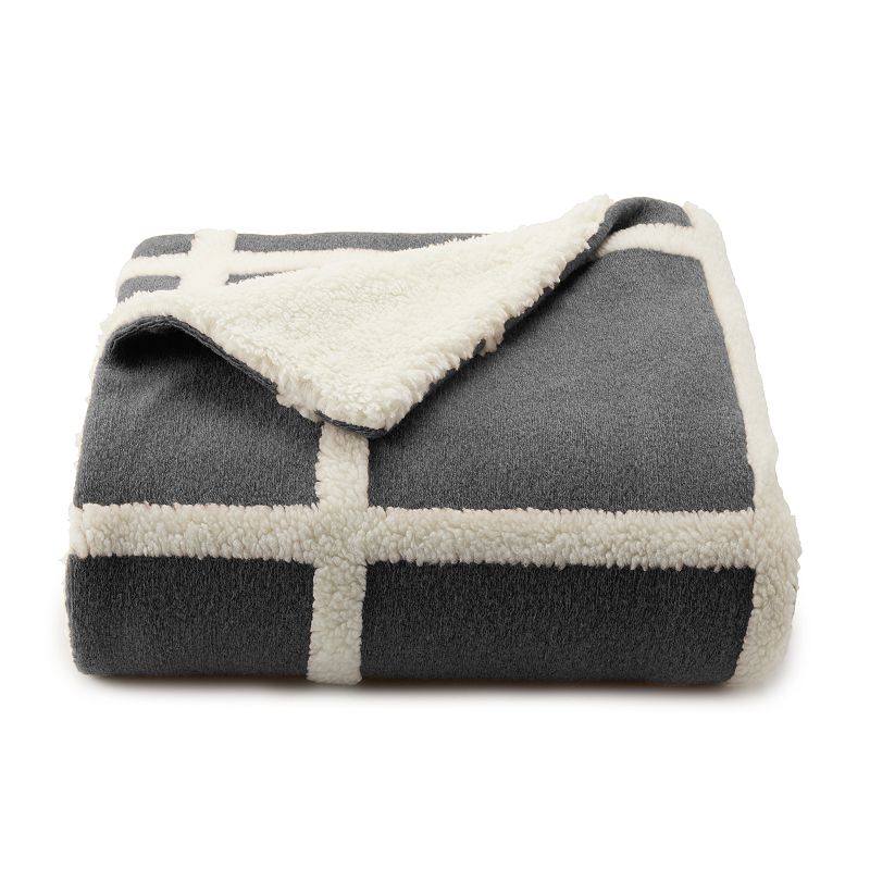 Sonoma Goods For Life? Jacquard Sherpa Throw Blanket