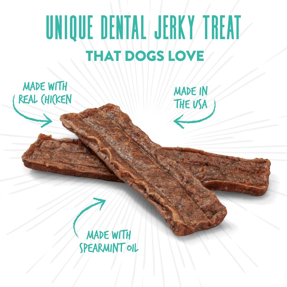 Dogswell Dental Chicken Recipe Jerky Dog Treats