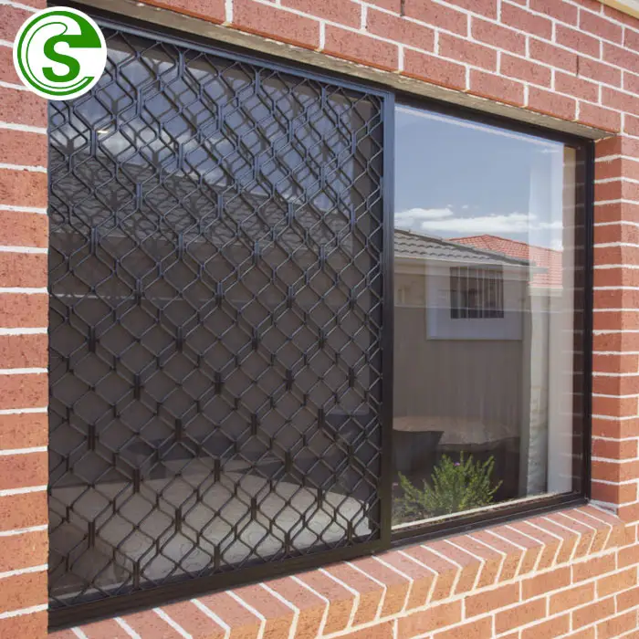 Amplimesh factory supply security window diamond grille