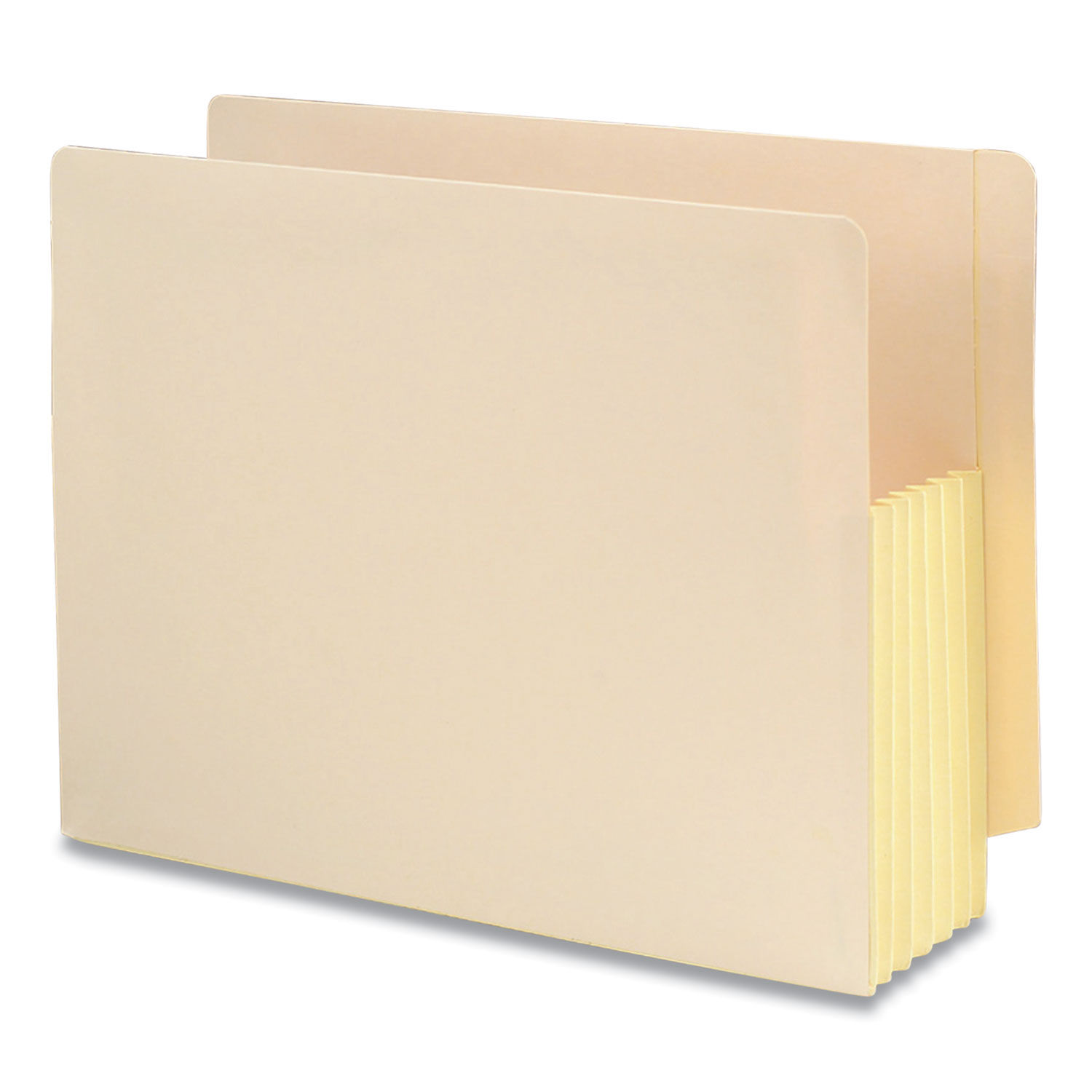 Manila End Tab File Pockets with Tyvek-Lined Gussets by Smeadandreg; SMD75174