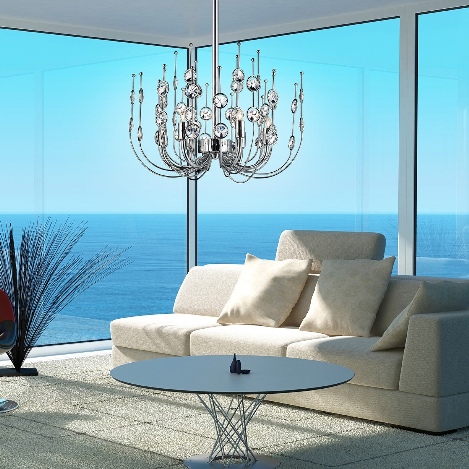 Vice 6-Light Chandelier