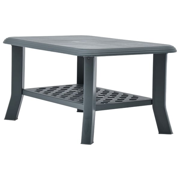 vidaXL Coffee Table Green 35.4