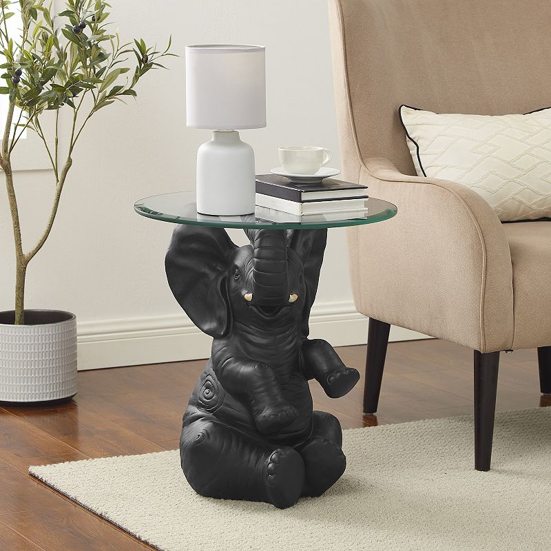 Linon Ernie Elephant End Table