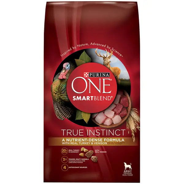 Purina One 7.4 lb Smartblend Real Turkey and Venison Formula Dog Food