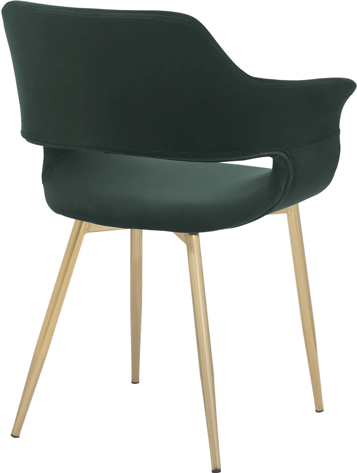 Gigi Green Dining Room Arm Chair (Set of 2)