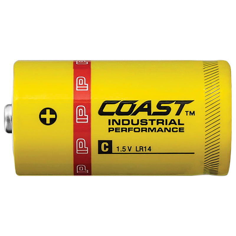 Coast Industrial Performance Alkaline Batteries， No Lead/Mercury