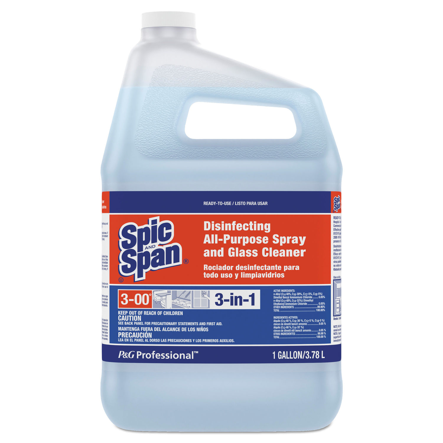 Disinfecting All-Purpose Spray and Glass Cleaner by Spic and Spanandreg; PGC58773EA