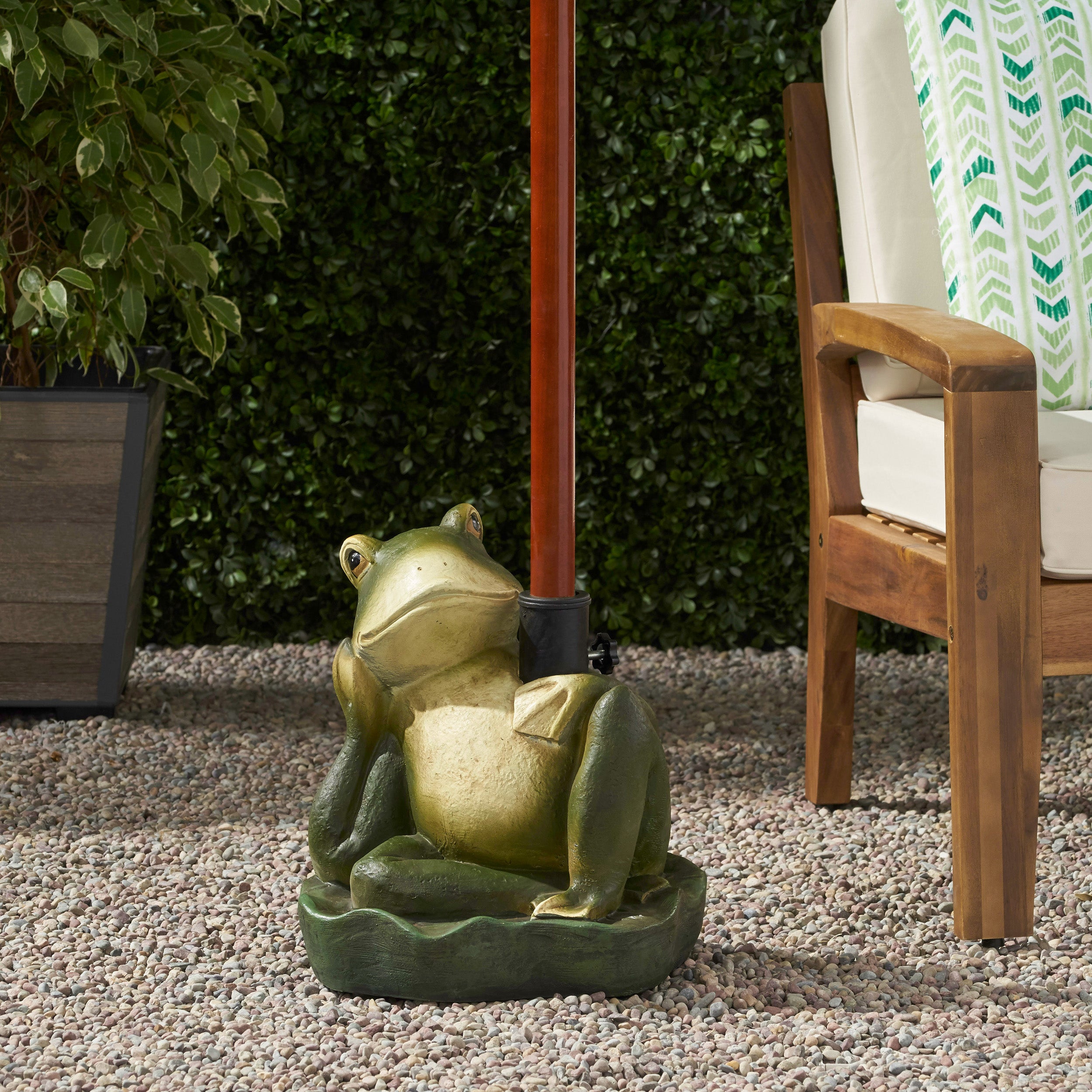 Ananda Frog Umbrella Base