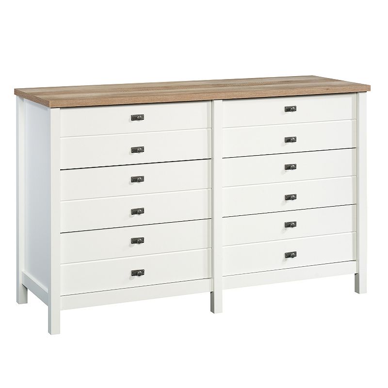 Sauder Cottage Road 6-Drawer Dresser