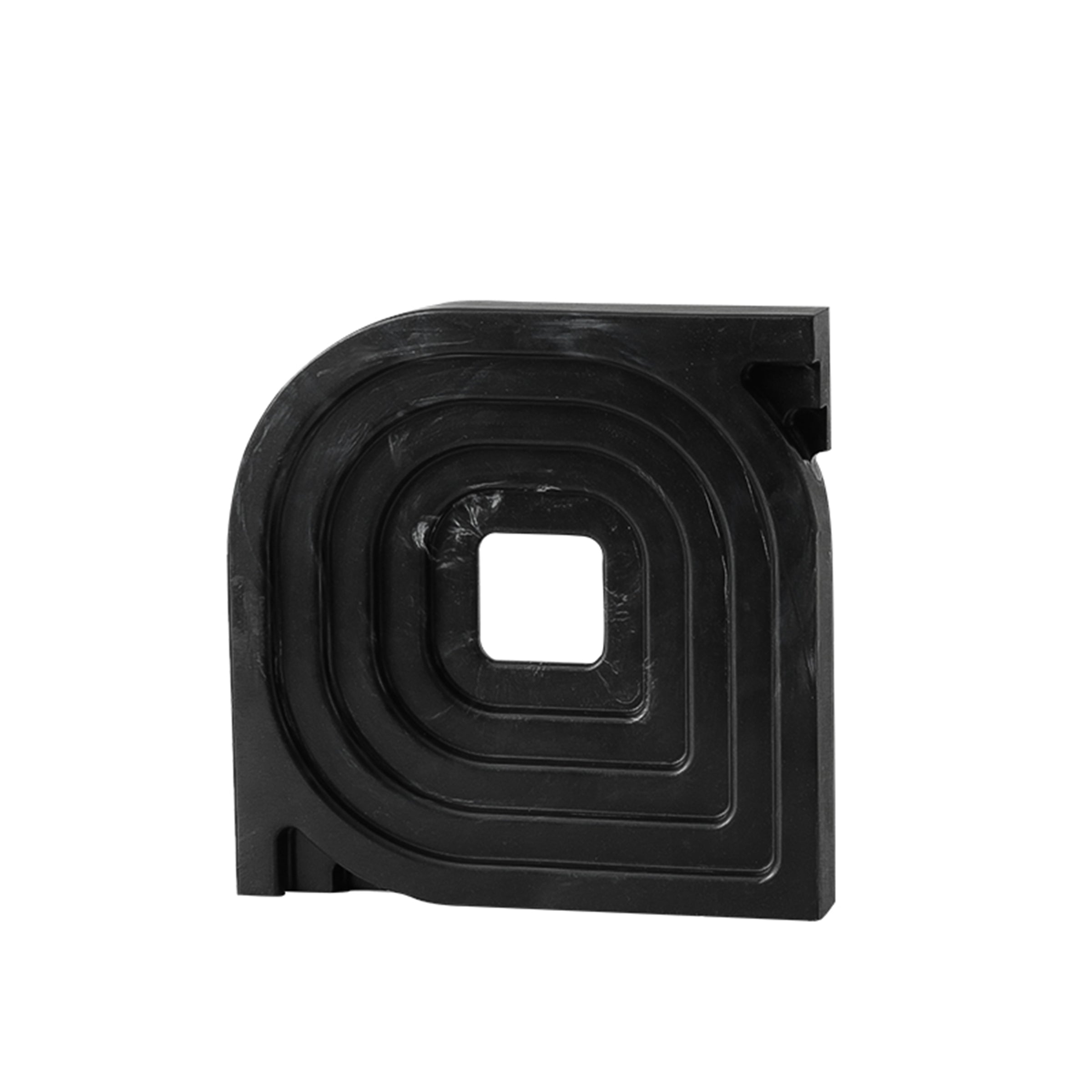 Square And Round Corner Ornaments Black Fc-Sz21105A