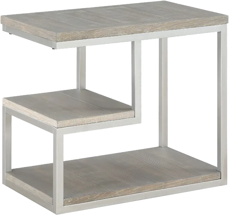 Lake Forest Gray Chairside Table