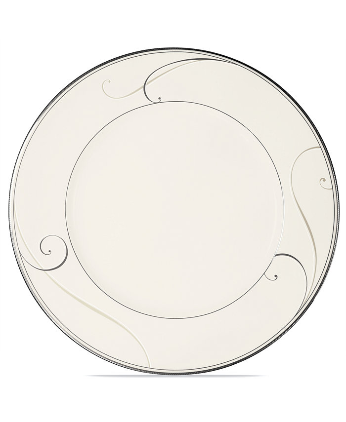 Noritake Dinnerware Platinum Wave Dinner Plate