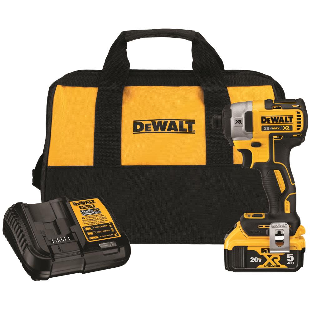 DEWALT 20V MAX XR鎼?1/4 3-Speed Impact Driver Kit