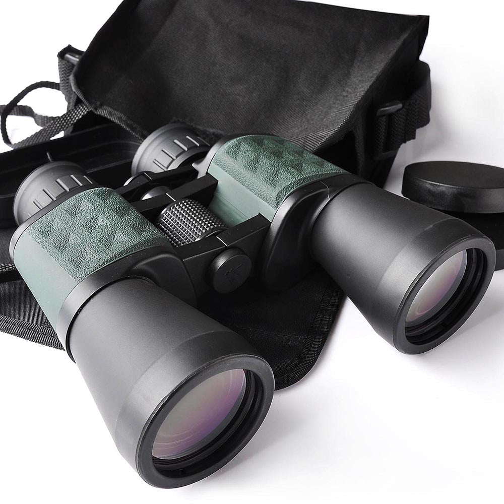 Yescom Travel 50mm 10x Binoculars Wide Angle Green