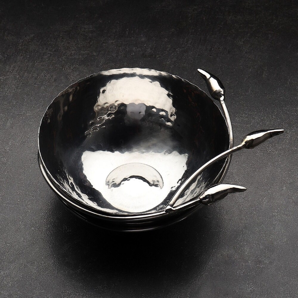 INOX artisans Hammered Chilly Nut Bowl   7\