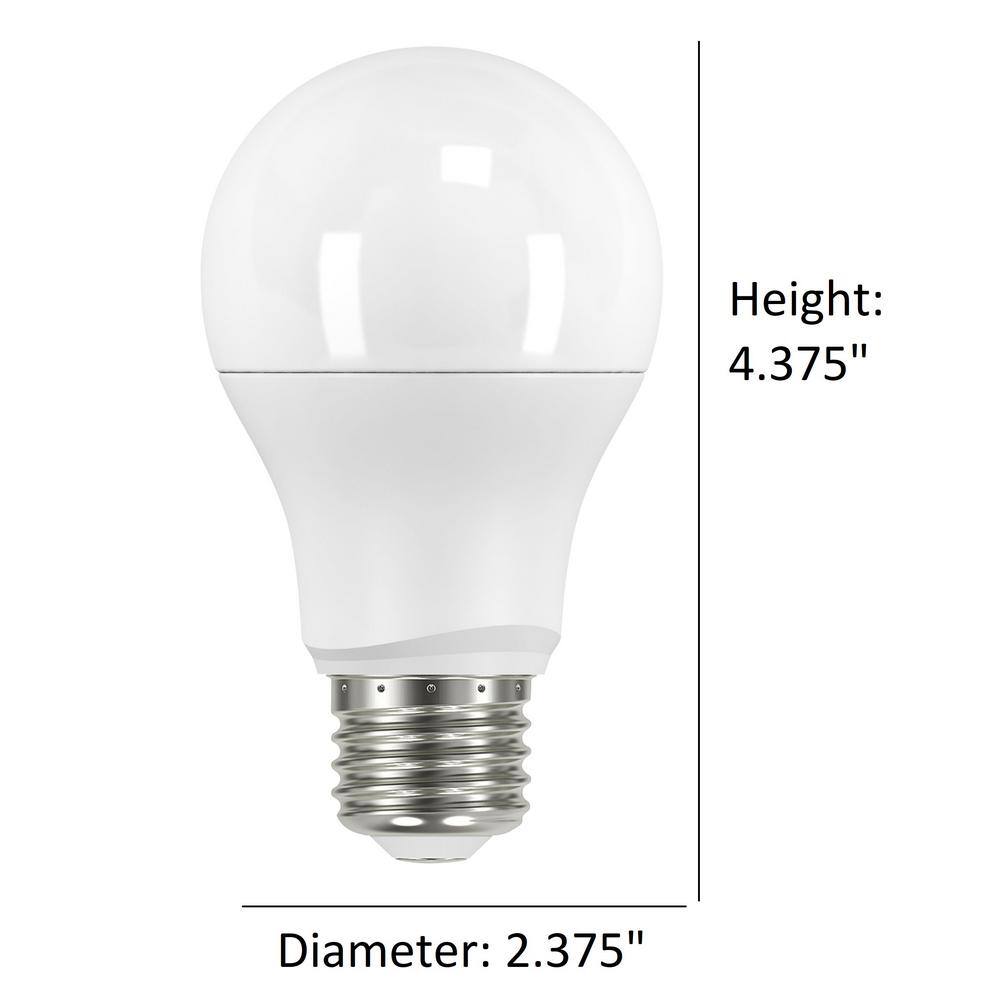 Generation Lighting 9-Watt Equivalent A19 3000K ENERGY STAR and Dimmable White LED Light Bulb (1-Pack) 97512S